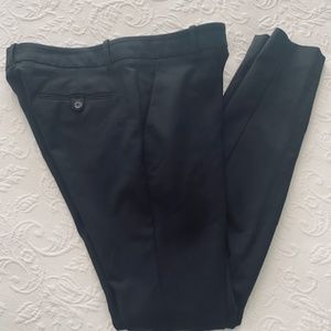 Black Gucci Soft Pants with ankle zippers Size 42